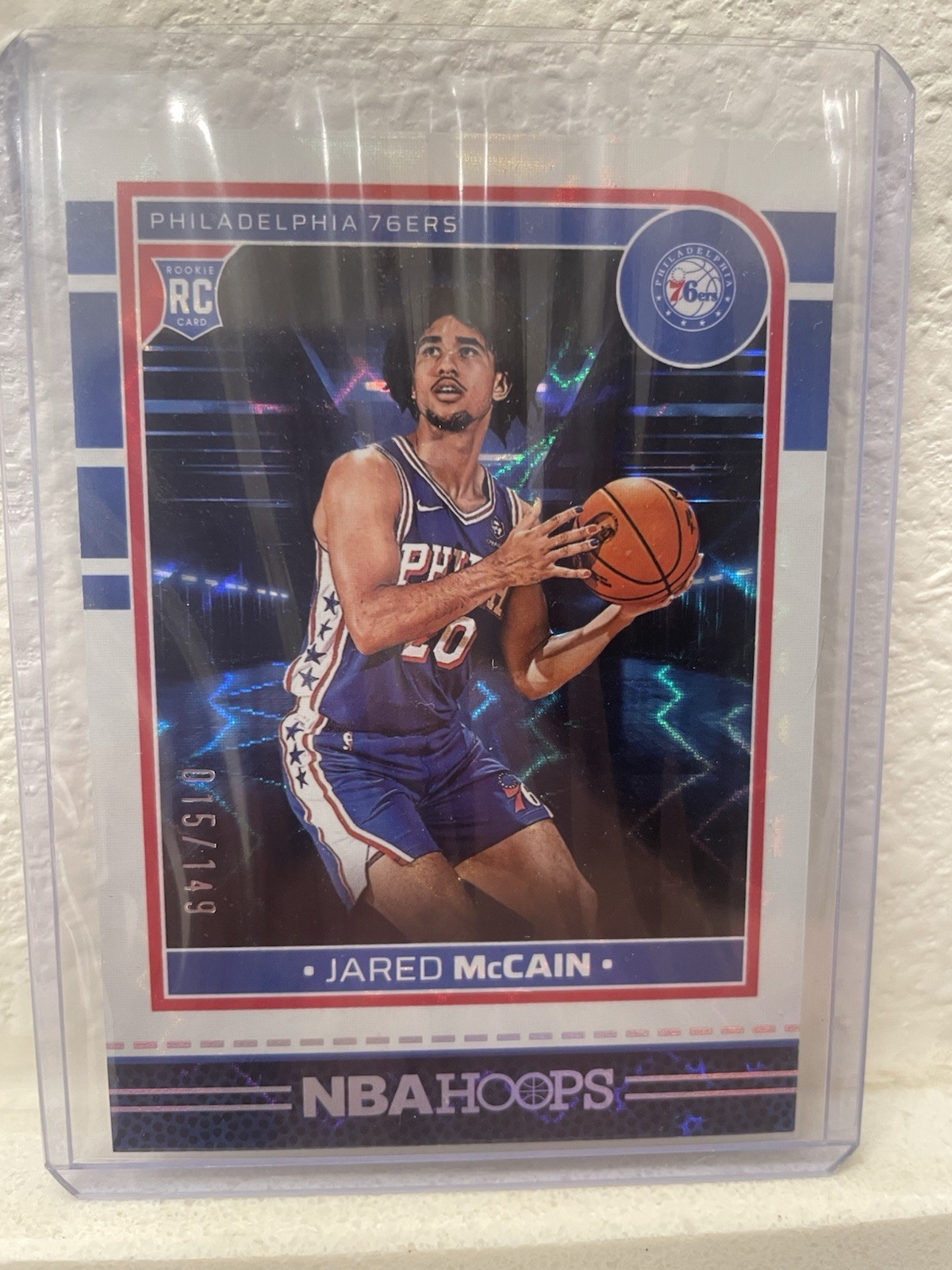 2024-25 Panini Nba Hoops - Rookies Jared McCain #246 White Explosion /149 (RC)