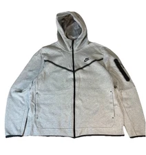 Nike Tech Fleece Windrunner Full Zip Up Hoodie Gray Men’s XL CLEAN
