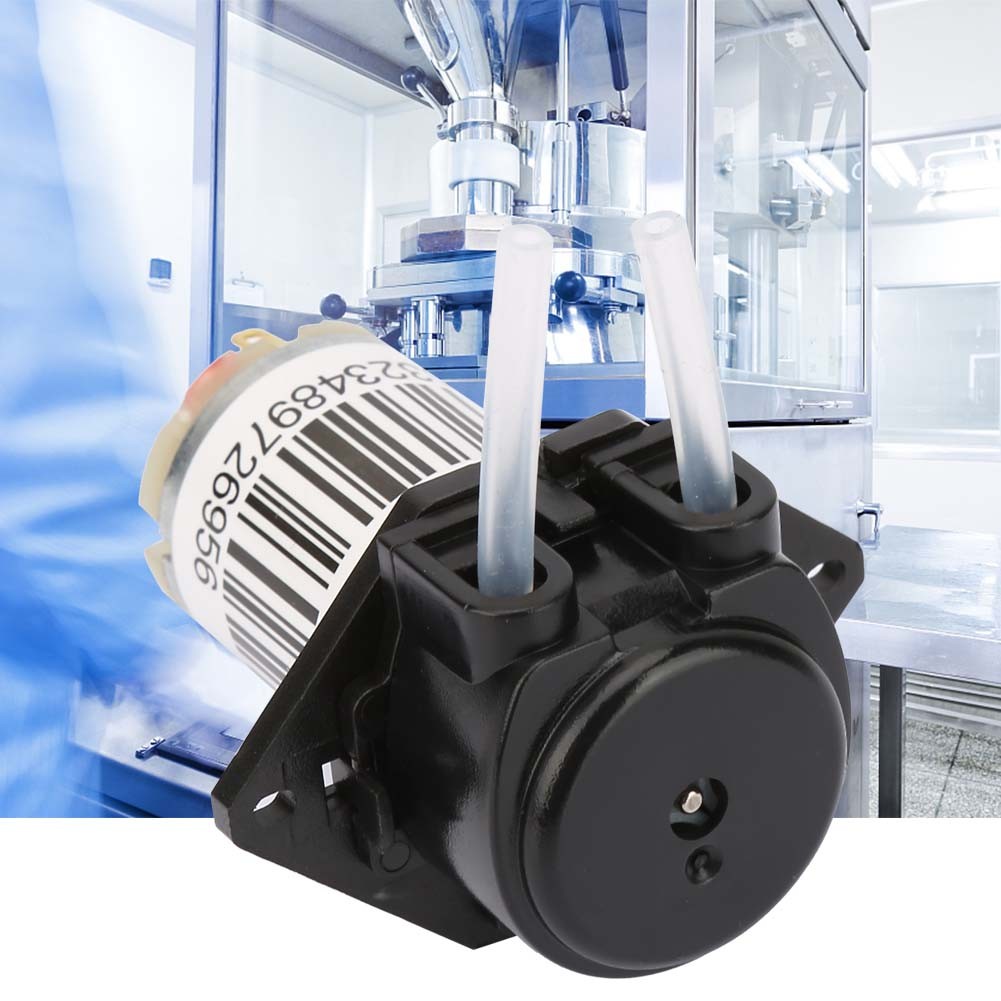 New 6V Miniature Silent Peristaltic Pump Titration Dc Self Priming Pump (Flat.