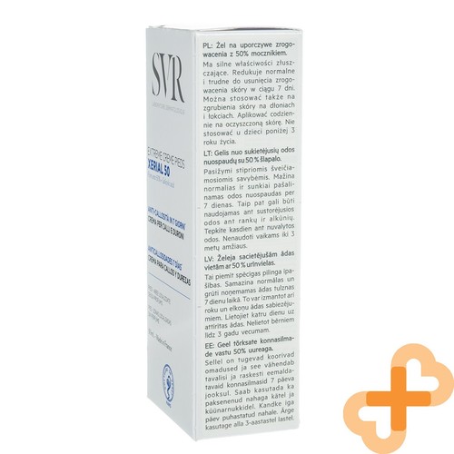 SVR Xerial 50 Hard-Skin Intensive Foot Cream Anti-Calluses Corns Softens 50ml  - Afbeelding 7 van 24