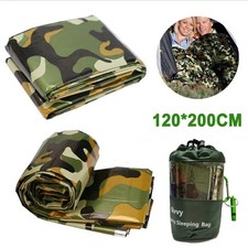 Outdoor Emergency Thermal Waterproof Sleeping Bag Camping Survival Bivvy Sack UK