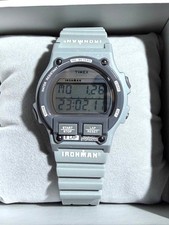 Timex Ironman 8 Lap TW5M54500-DM34 Men's Watch 39mm GRY Shades Gray New
