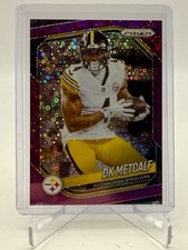 D.K Metcalf 2025 Panini Prizm Purple No Huddle /75 #232