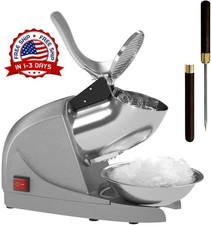 Máquina eléctrica para raspar hielo con 3 cuchillas para evitar salpicaduras NEW