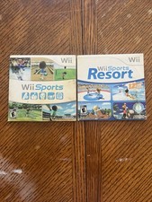 Nintendo Wii Sports & Wii Sports Resort Games 