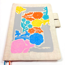 Used Hobonichi Techo Cousin A5 Cover Makoto Kagoshima Cat Trio 2018