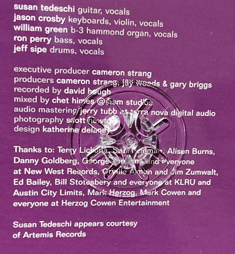 Susan Tedeschi Live From Austin TX 2004 New West Records City Limits KLRU - Imagen 9 de 11