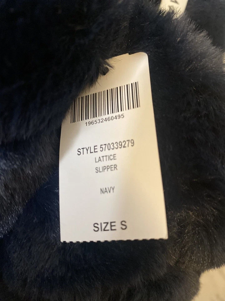 Новый с Ярлыками SOMA решетка тапочки темно-синий крест размер маленький 6-7 новый стиль 570339279 - Изображение 2 из 4