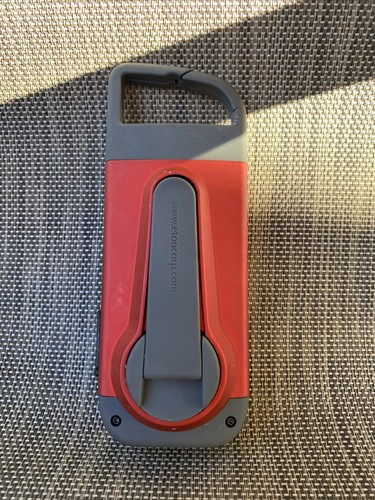 American Red Cross Clipray Crank-Powered, Clip-On Flashlight & Smartphone Cha... - Picture 4 of 7
