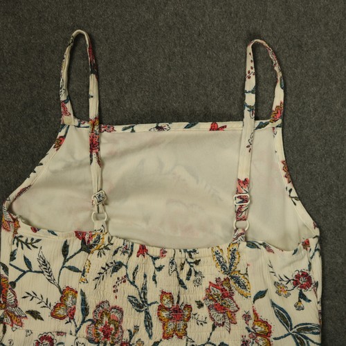 Old Navy Floral Adjustable Strappy Sleeveless Smocked Midi Dress Girls L (10-12) - Picture 11 of 21