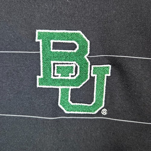 Ping Performance Poloshirt Gr. M Baylor University Logo schwarz / mit weißen Streifen - Bild 2 von 10