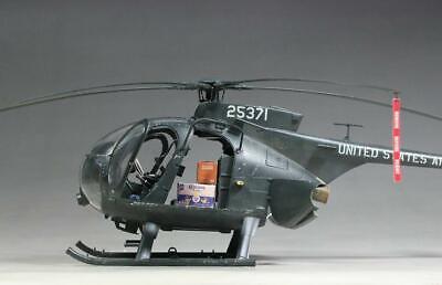 Pro Built model US AH-6J / MH-6J Little Bird + 6 fig.crew 1 Pro Built model US AH-6J / MH-6J Little Bird + 6 fig.crew 1