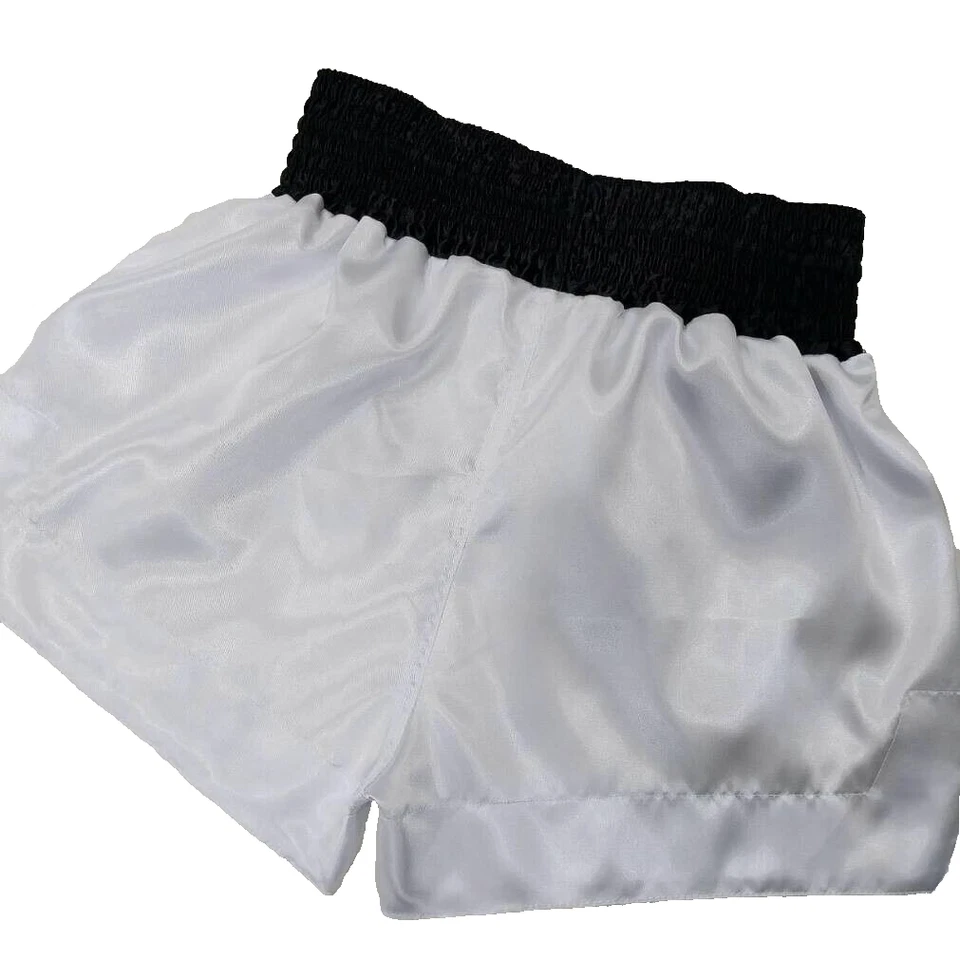 ШОРТЫ FAIRTEX МУАЙ ТАЙСКИЙ БОЙ КИКБОКСИНГ MMA ТИГР БЕЛЫЙ ВЗРОСЛЫЙ M АТЛАС BS0637 - Изображение 2 из 2