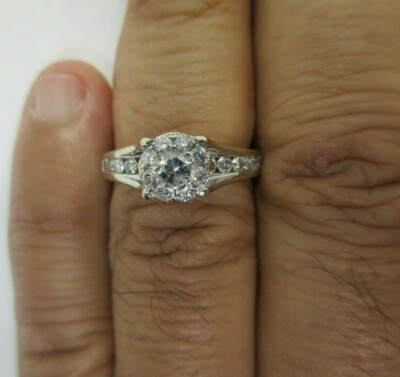 Celebrate Your Love Carat 10K Gold Diamond Engagement Ring  Value=$6,500