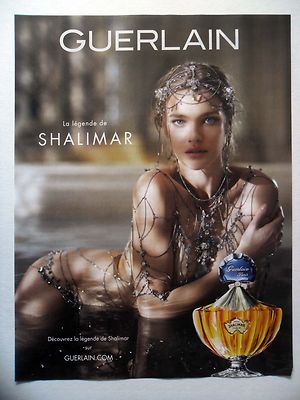 PUBLICITE-ADVERTISING GUERLAIN Shalimar La Légende 2014 N