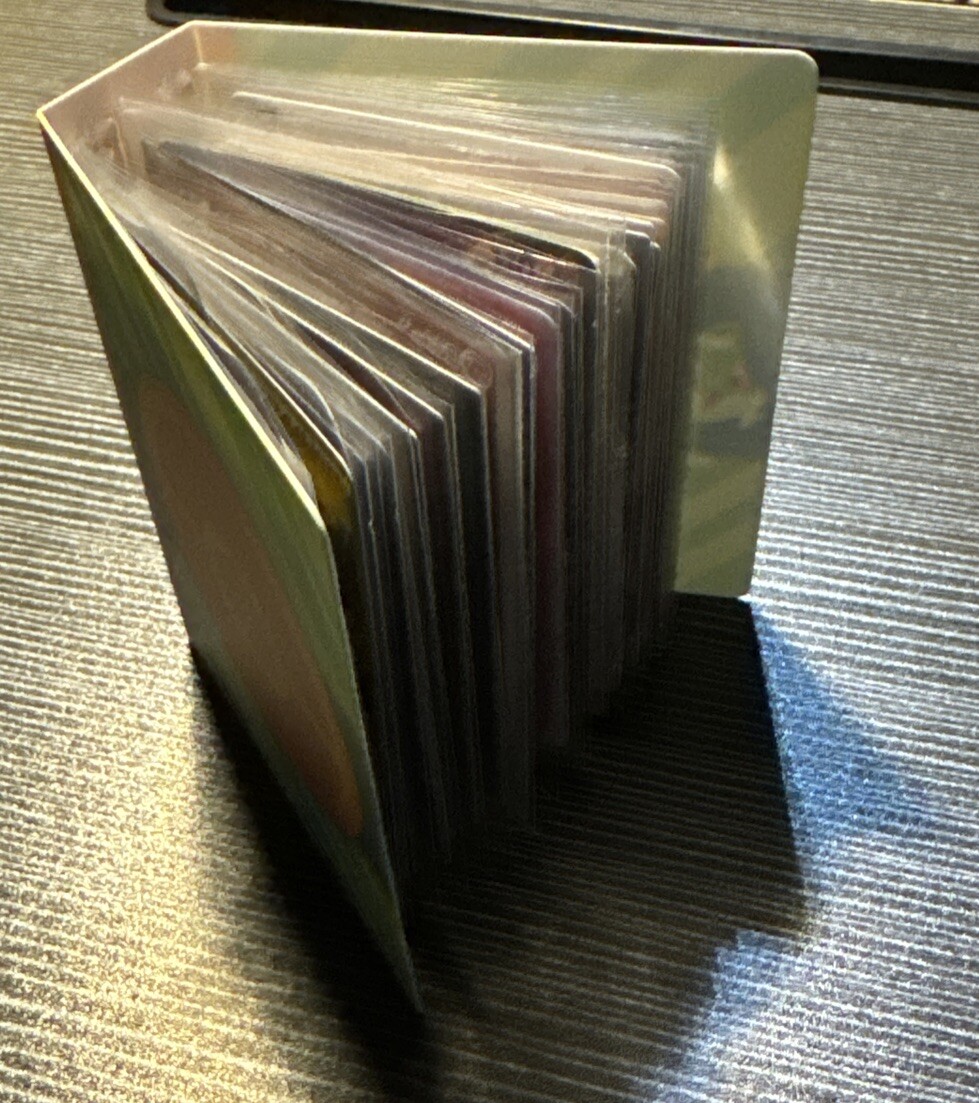 Pokemon Binder With Wizard/magician Type Cards (Pokemon, Yu Gi Oh) Nm-Lp