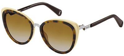 Max&Co. 359/S Havana/Brown Shaded 54/19/140 Damen Sonnenbrillen