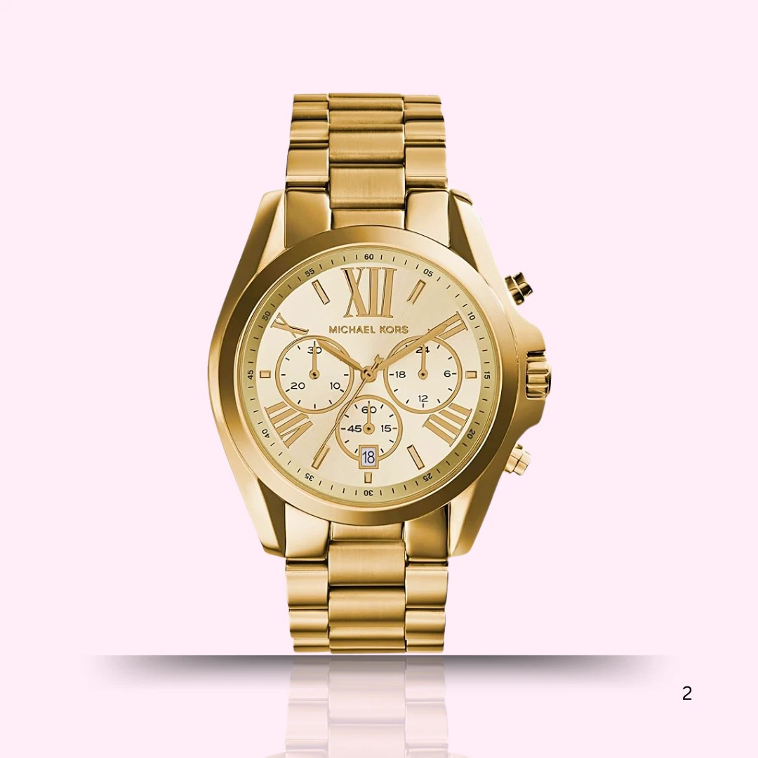 MICHAEL KORS Generico Donna Bradshaw Oro Acciaio Inox Cronografo