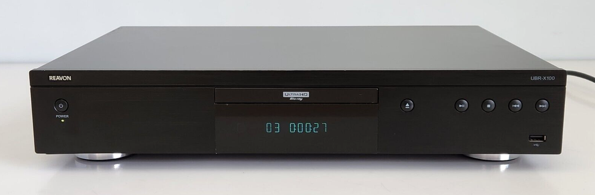 Ultra HD Blu-rayプレーヤー 4K HDR REAVON UBR-X110 4K Ultra HD Blu-Ray Player w/ Box Remote Cable