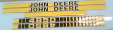 Aftermarket John Deere 4850 replacement hood decals 