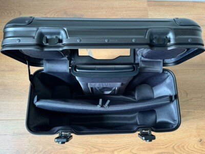 Rimowa Original Pilot 31L Black 4-wheels Carry Case Suitcase NEW