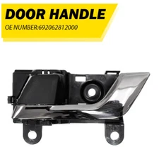 Interior Door Handle For 2008-2013 Toyota Highlander Front Driver Silver lever A