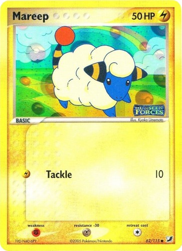 Pokemon TCG Sunkern 76/115 Unseen Forces Common card Normal LP