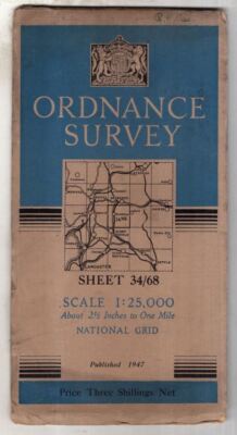National Grid Sheet 34/68 : Ordnance Survey