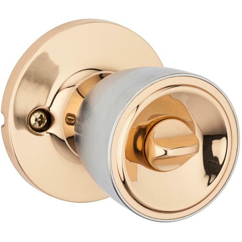 Bronze/Satin Chrome Beverly Entrance Knobset - Picture 2 of 2