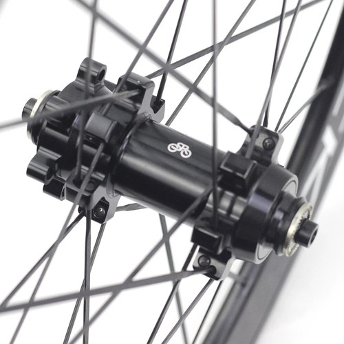 20 Inch Folding Bike Wheels Disc Brake Quick Release Wheelset for 8-11 Speed - Picture 20 of 27