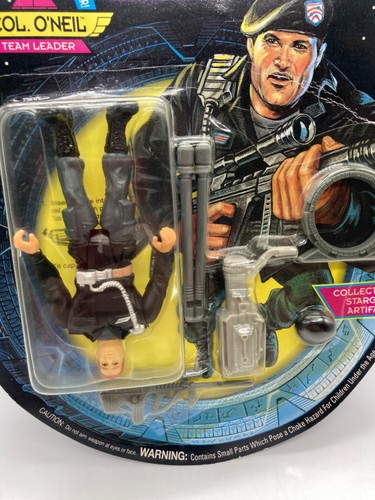 Vintage Stargate COL. O'NEIL UPSIDE DOWN ERROR Toy Action Figure Complete MOC - Picture 6 of 10