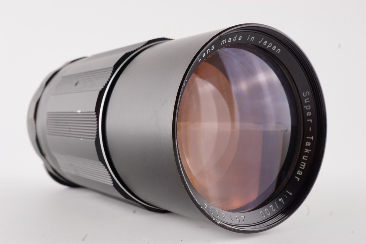 極美品 Pentax SMC Takumar 200mm f/4 M42 Exc＋5】PENTAX SMC Super Multi Coated TAKUMAR 200mm F/4 For M42
