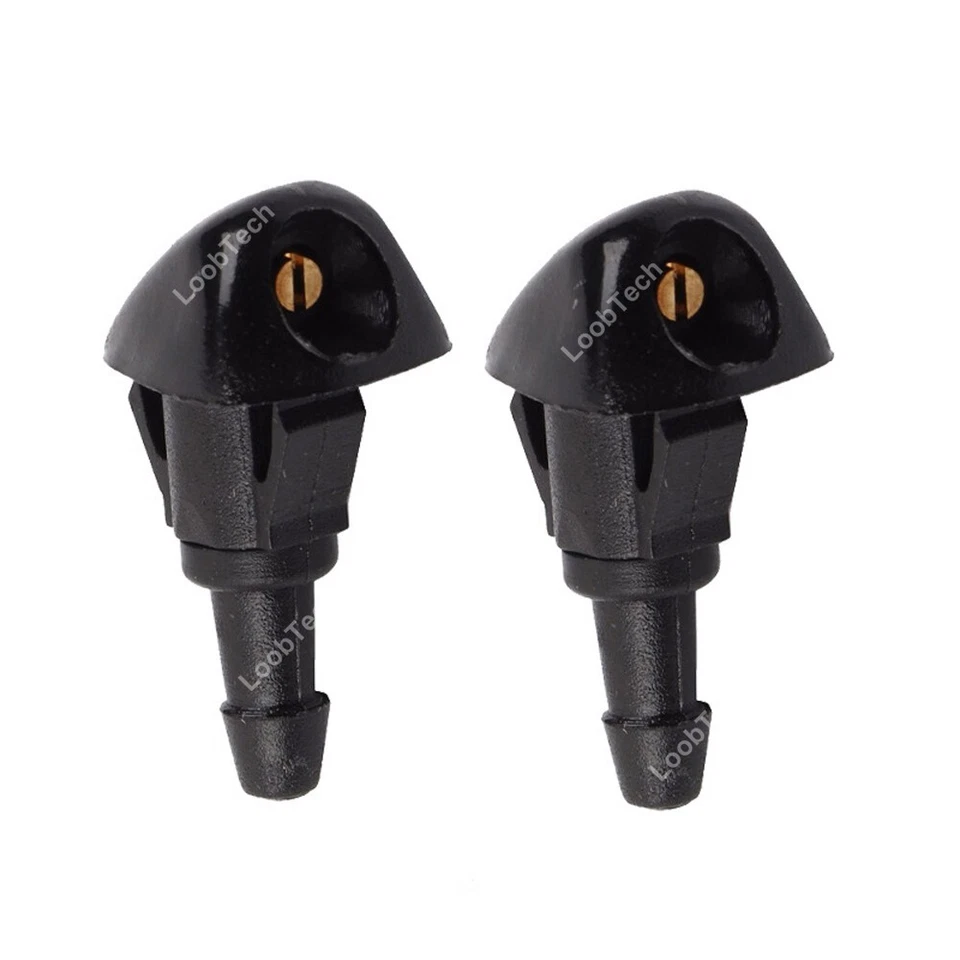 Boquilla limpiaparabrisas pulverizadora para Honda S2000 2000-2009 2 piezas lavadora de parabrisas delantero jet Foto 2 de 4