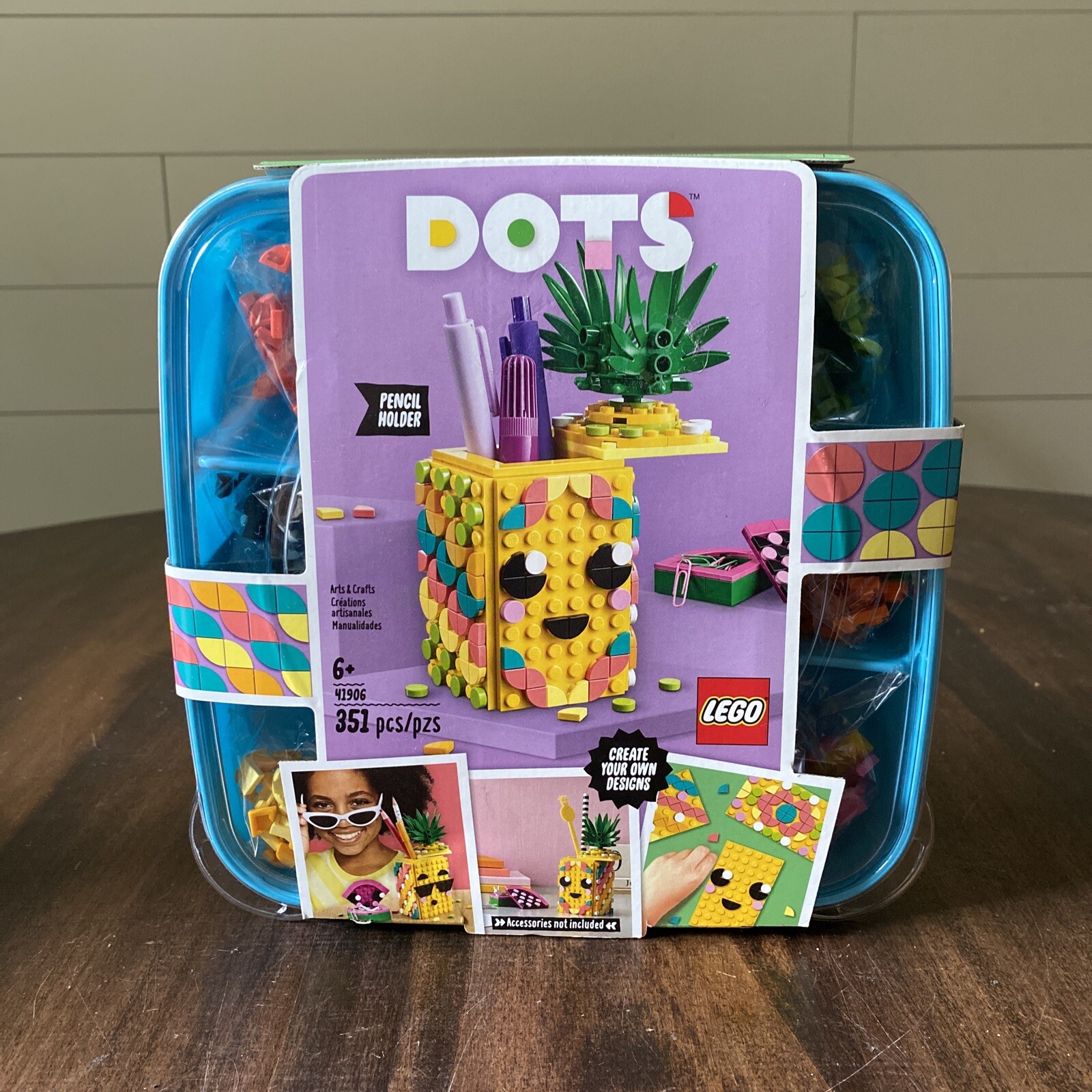 LEGO DOTS Pineapple Pencil Holder (41906) for sale online eBay