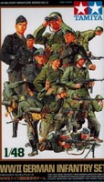 Tamiya 32512 Wwii Dt. German Army Infantry Set - Deutsche Soldaten - 1:48