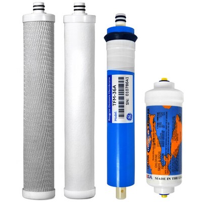 Filter Set With Membrane For Culligan Ac 30 Reverse Osmosis System