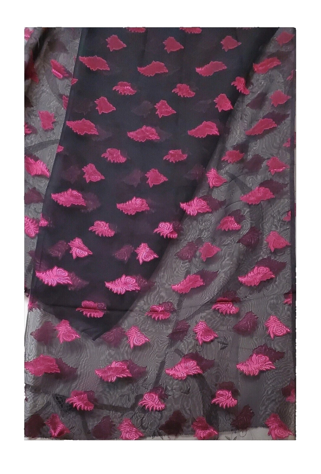 Tecido de artesanato de Organza Floral lotes