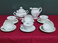 SERVIZIO DA SEI DA CAFFE CERAMICA BAVARIA EPOCA 900