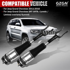2x Front Shock Air Suspension Struts Absorber For 2011-2015 Jeep Grand Cherokee
