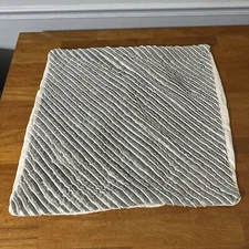 soft surroundings 1 euro Pillow sham Cotton Linen Square 25 X 25” Minimalist