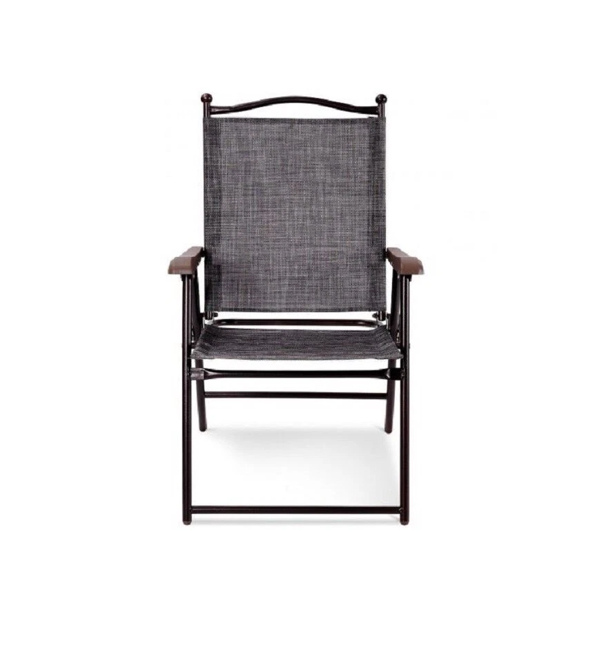 Gray clearance sling chairs