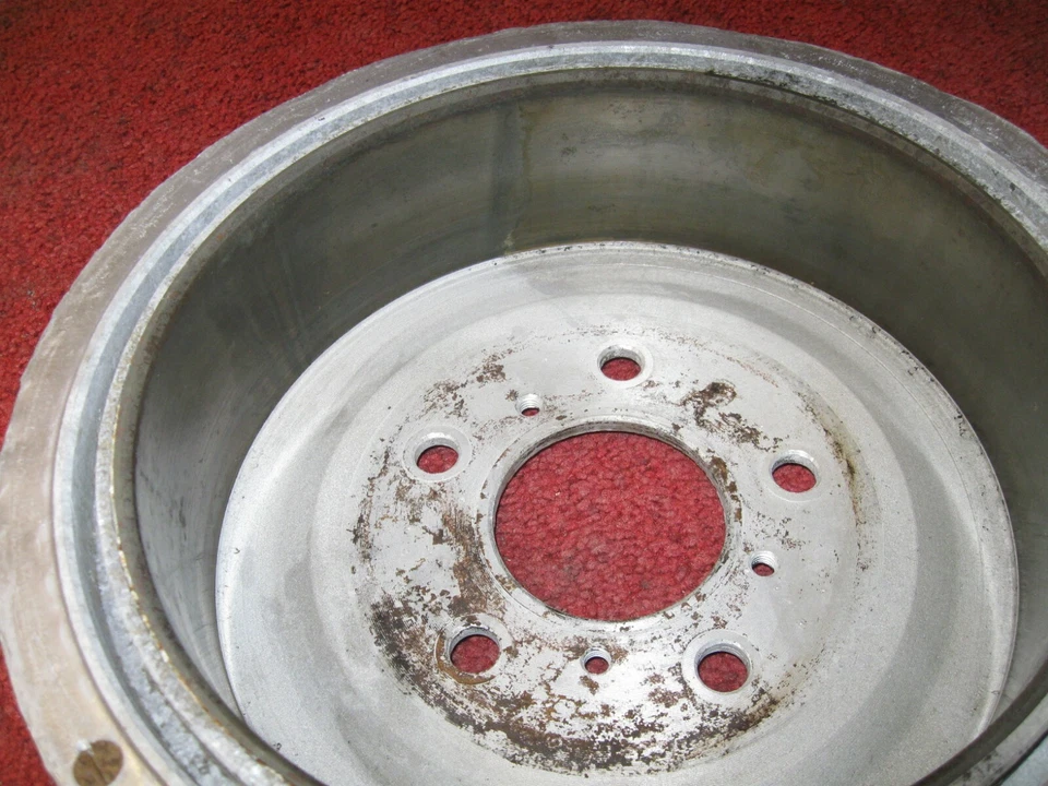 1956 1957 1958 1959 Mercedes Benz 220S W180 Aluminum Finned Front Brake Drum Foto 4 de 4