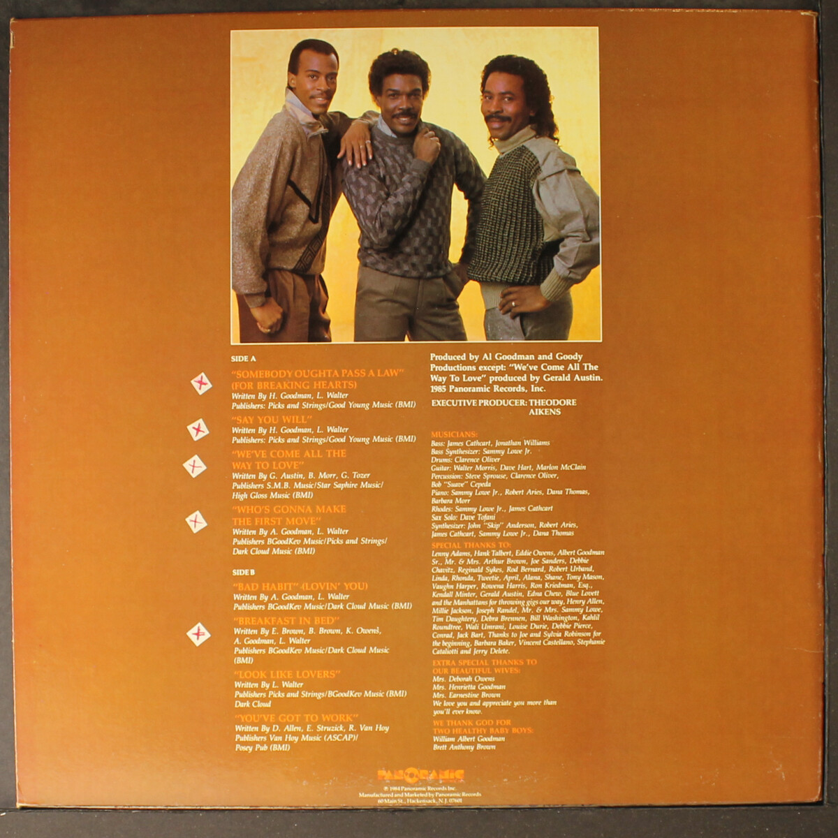 RAY, GOODMAN & BROWN: all about love PANORAMIC 12