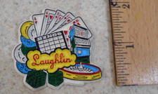 Vintage Laughlin Nevada Rubber Magnet Souvenir Refrigerator Gambling M F