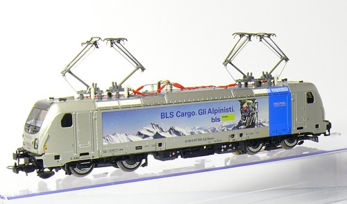 Piko 51573 AC-digital H0 Elektrolok BR 187 BLS Cargo , PluX22, KK-Kulissen OVP - Bild 6 von 10