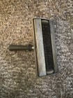 Vintage Art Deco Silver-Plated Crumb Sweeper Roller Brush With Handle — photo 3