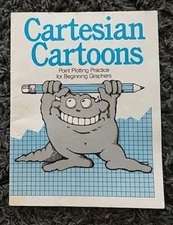 Cartesian Cartoons - Point Plotting Practice For Beginning Graphers Teaching Aid