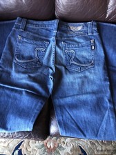 ROCK & REPUBLIC MEN’S HENLEE 30 X 34 FLY BUTTONS COWBOY BOOT CUT MADE IN USA NEW