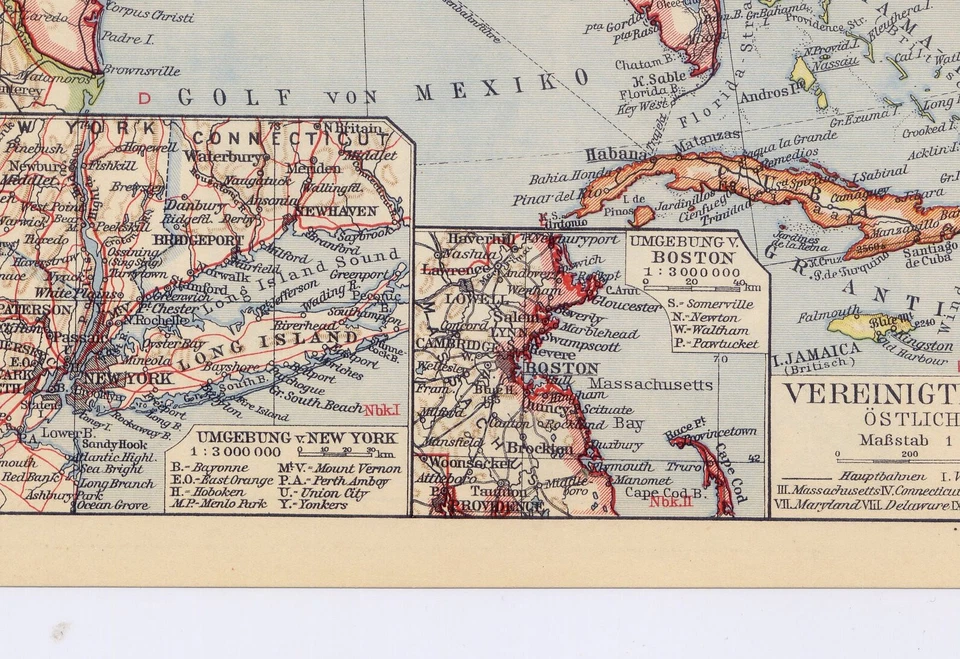 Mapa vintage del este de Estados Unidos 1939 Nueva York Florida/Verso Yellowstone Foto 3 de 4