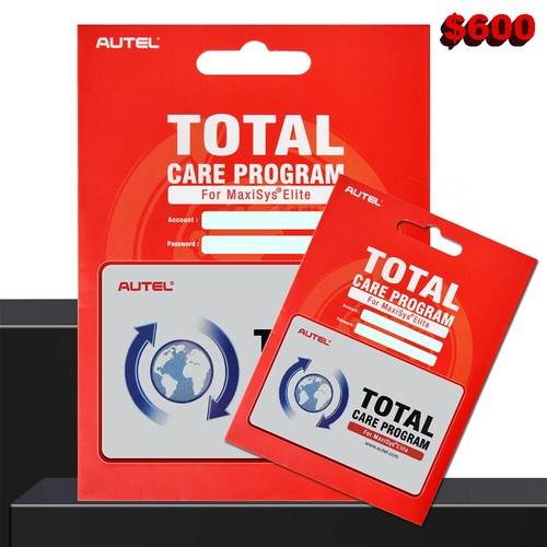 Autel Maxisys Elite 1 Year Update Service Total Care Program 1-year subscription